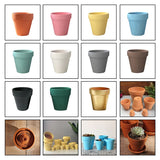 9x9cmSmall Mini Terracotta Pot Clay Ceramic Pottery Planter Cactus Flower Pots Succulent Nursery Pots Great Ceramic Pottery Pots