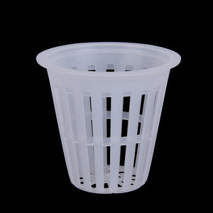 1PCS Hydroponic System Garden Plant Grow Vegetable Cloning Seed Germinate Nursery Pots Mesh Pot Net Cup Basket 2Colors